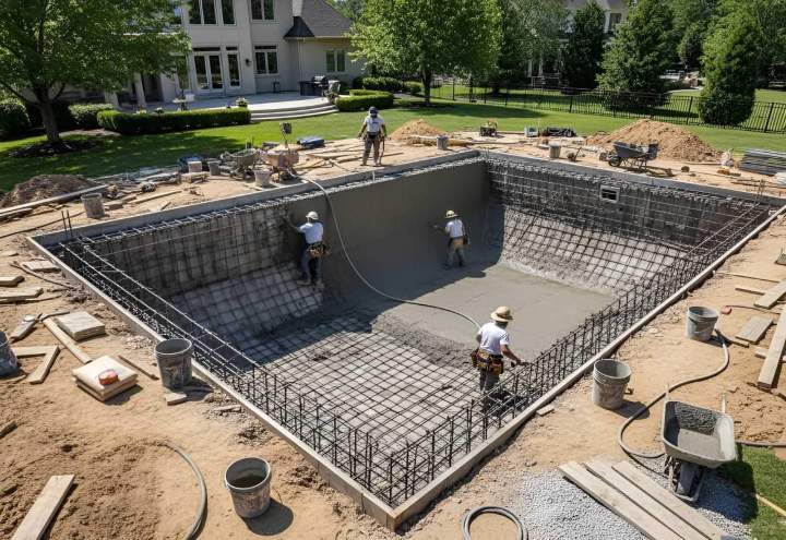 Construction de piscine La Rochelle
